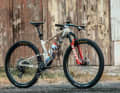 Bjorn Riley macht in seiner Freizeit gerne Kunst. Das Design seines Scott Spark Racebikes hat er selbst gestaltet.