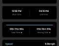 The Q-score is intended to show how demanding the tour was in terms of head strain