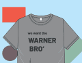 Iconic shirt: Commentator Rob Warner
