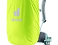 Deuter always includes a rain cover. It is hidden in the bottom.