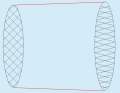 The new radial arrangement of the carcass threads (right) allows the tyre to sink in further at identical air pressure. The contact area increases.