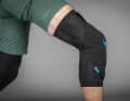 The sleeve extends high under the bib shorts, which improves support during the ride