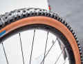 Schwalbe's classic touring tyre Nobby Nic sits on carbon wheels from Mavic.