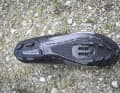 A carbon sole is designed to transfer calf power to the pedals without loss