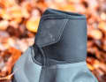 Although the gaiter reaches far under the trousers, it remains nice and flexible - making the MW7 easy to pedal