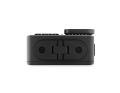 It has fewer mounting options than the larger GoPro Hero13 Black
