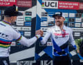 Hot rivals: Nino Schurter (left) and compatriot Mathias Flückiger in Lenzerheide 2021. At the time, Flückiger is considered a hot pursuer until he learns of the horror news in the summer of next year.
