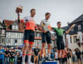 In the men's competition, Luis Neff took first place on his mountain bike