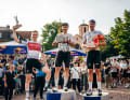 Bei den Herren gewinnt Florenz Knauer die Gravel & Roadbike-Wertung
