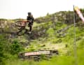 Edgar Briole in the Dirty Ferns Passage at the Red Bull Hardline 2024: So much style! But the freerider won't be there this year.