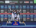 Gracey Hemstreet, Anna Newkirk und Valentina Höll waren die schnellsten Frauen in Leogang.