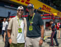 More celebrities, Fabio Wibmer with Jürgen Klopp.