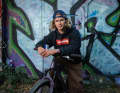 Publikumsliebling Erik Fedko. Der Deutsche hat dieses Jahr schon einen Crankworx Slopestyle gewonnen. In Groningen zählt er zu den Favoriten.