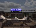 Here is the Big Air District.