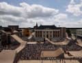This is what the parkour course will look like at the Red Bull District Ride 2026 in Groningen.