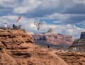 A backflip on a bike is an incredible feat in itself. Doing it on massive droops across the rugged Utah terrain takes it to a whole new level. Robin Goomes on his way to victory.