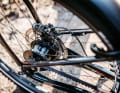 The top model comes with electronically operated Rohloff hub gears and a low-maintenance belt.