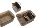 The semi-rigid structure of the bags makes packing easier and helps you keep everything organised whilst on the move.
