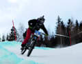 Biking on snow, does that go together?