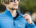 Pleasantly soft material on the collar