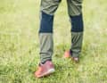 Airy material in the back of the knees provides some cooling
