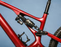 The thick Float-X2 shock squeezes a strong performance out of the 150-millimetre rear triangle.