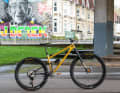 Fresh: Another 32-inch bike going into production: Starling Big Bird with 32-inch front wheel and 29-inch rear.