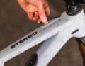 There is a tool mount on the top tube. A suitable Garmin mount is included as standard.