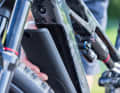 The 800 battery is housed in the down tube and is easy to remove. This means the design remains very similar to the Bosch models in the Stereo range.