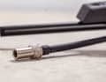 The Syncros valve head is long enough for most valves, but there is no decoupling here