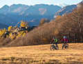 In the canton of Ticino, Switzerland is at its most Italian, the climate is mild even in autumn and winter, and the trails are mostly dry as dust.