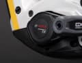 The centrepiece is the Bosch CX mid-motor. The integrated and removable 800 Wh battery is located in the down tube of the TP4-R. The bike is also optionally compatible with 600 and 400 Wh batteries and the Power More 250 range extender.