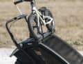 The little ones can rest in the trailer, whilst the mini-bike is still transported safely.