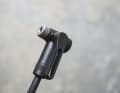 Der Twinhead-Pumpenkopf ist sehr solide verarbeitet, so wie die gesamte Pumpe. Der Hebel läuft etwas schwergängig.