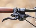 The Magura levers are easy to hold with one or two fingers.