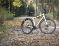 The Amber Road is positioned as a traditional touring bike and is designed around an integrated pannier rack with a load capacity of 40 kilos.
