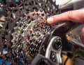 The chain must be mounted on the setup sprocket