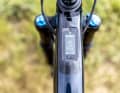 The TQ display is neatly integrated into the top tube. Trek's own display configuration is clearer than the variant in other TQ bikes.