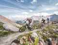 Sportskanonen: Das Dreiergespann aus Trek, Cube und  Specialized (von links nach rechts)  bildet die sportliche Clique im Trailbike-Segment.  Hier gilt: Großer Aktionsradius und viel ­Vortrieb anstelle von Downhill-Kompetenz.