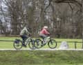 With wide tyres and smooth handling, the Merida scores points on longer tours.