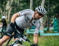 Bei der WM lenkte der 26-jährige Nürtinger sein Bike im Glentress Forest zweimal unter die Top Ten – trotz Rückschlägen.