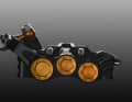 With the EVO V6Ti, Hope is reviving a legend. These six-piston brakes are available in a strictly limited edition and cost 1,750 euros. Photo: Hope