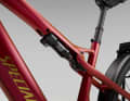 The rear offers 120 millimetres of suspension travel.
