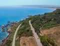 The Via Verde cycle path on the Trabocchi coast is 42 kilometres long