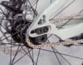 As befits a dirt bike, the Danny24 comes as a single speeder with horizontal dropouts.