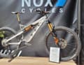 The new E-MTB from Zillertaler, the Epium, was available for hire at both the Nox and Fazua stands.