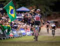 Specialized Factory Racing Teamfahrer Christopher Blevins sicherte sich auf den Roval Control SL Team Laufrädern den Sieg beim XCO-Worldcup 2024 im brasilianischen Mairiporã.