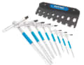 The Allen key set from Park Tool has a few clever functions