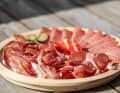 The bacon snack is organic, but there is also excellent vegan cuisine in the valley.