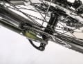 The 429 is the only bike in the test without a thru-axle on the rear triangle. This reduces the stiffness.